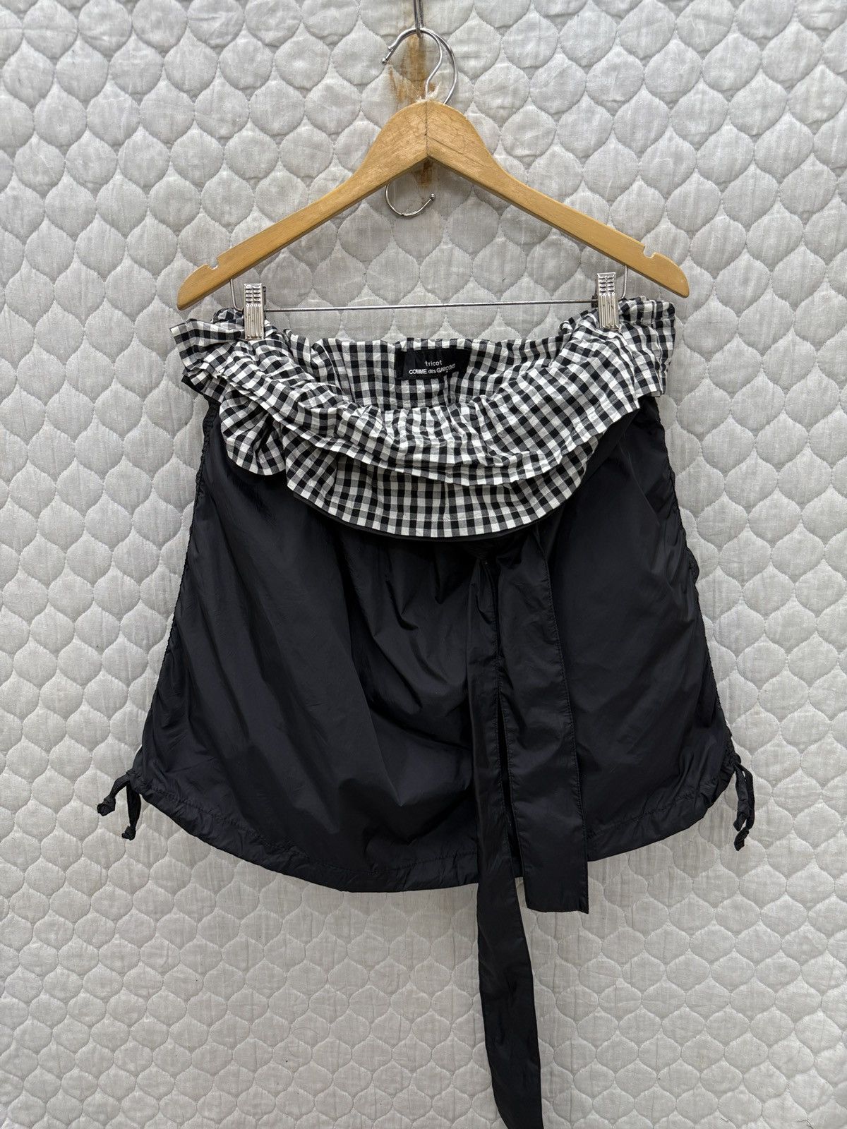 Tricot Comme des Garcons 🔥🔥🔥ARCHIVE TRICOT COMME DES GARCONS ADJUSTABLE WAIST SKIRTS Size 34" / US 12 / IT 48 - 3 Thumbnail