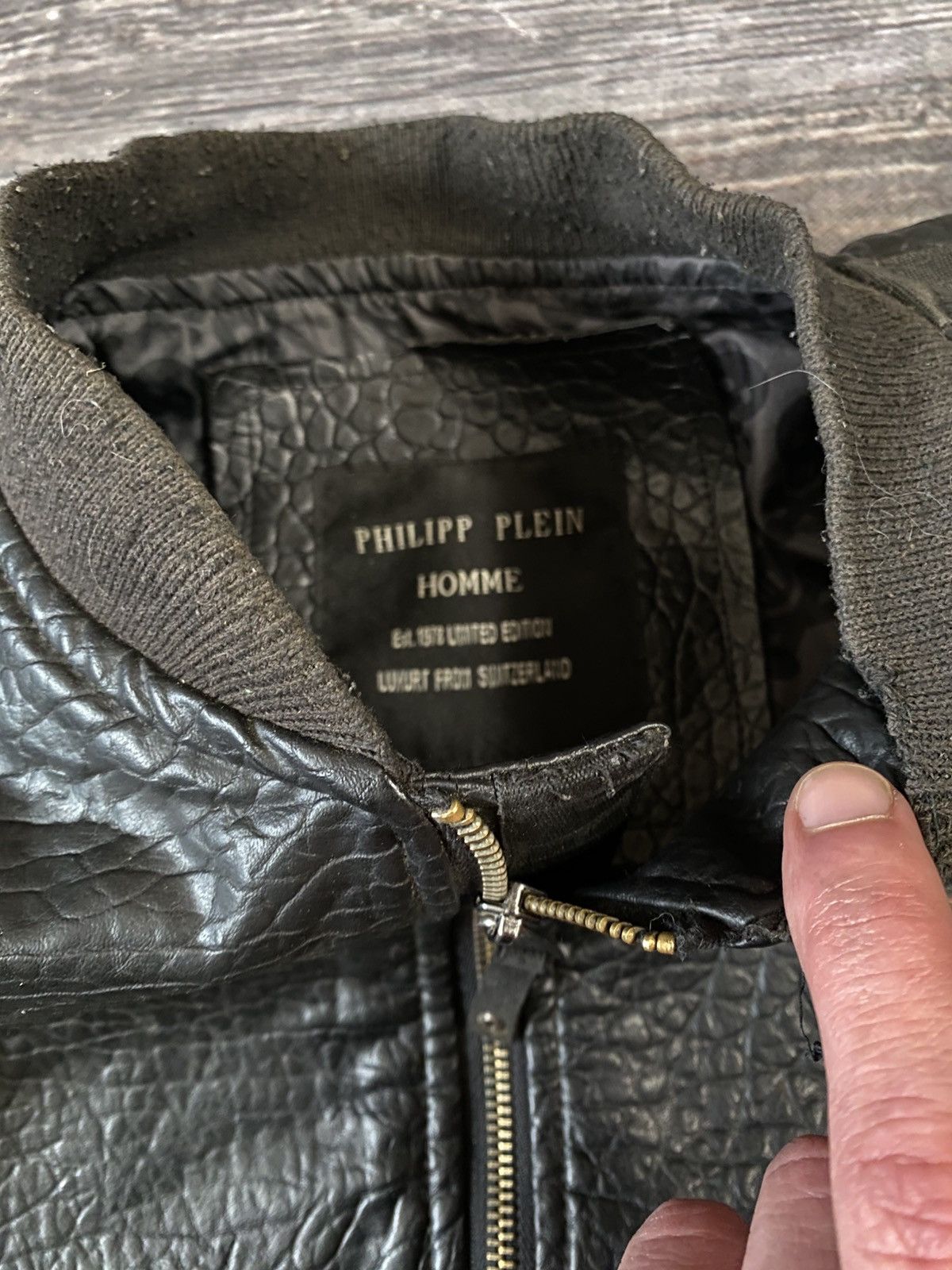 Philipp Plein Philipp Plein Skull Leaher Jacket Size US M / EU 48-50 / 2 - 8 Thumbnail