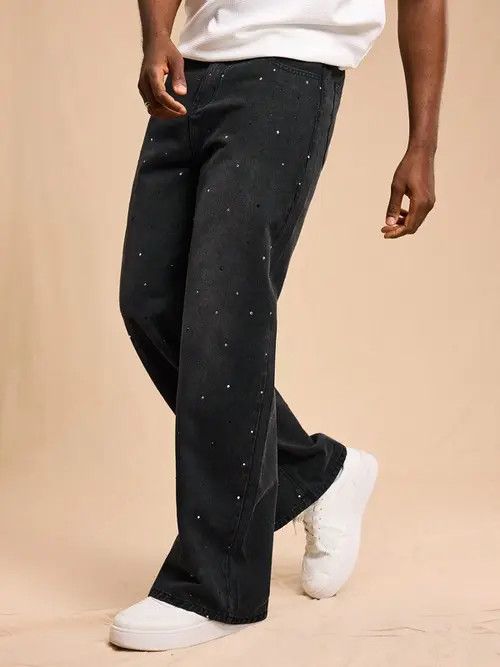 Jean Gems Y2k Denim Jeans Loose Fit Size US 34 / EU 50 - 2 Thumbnail