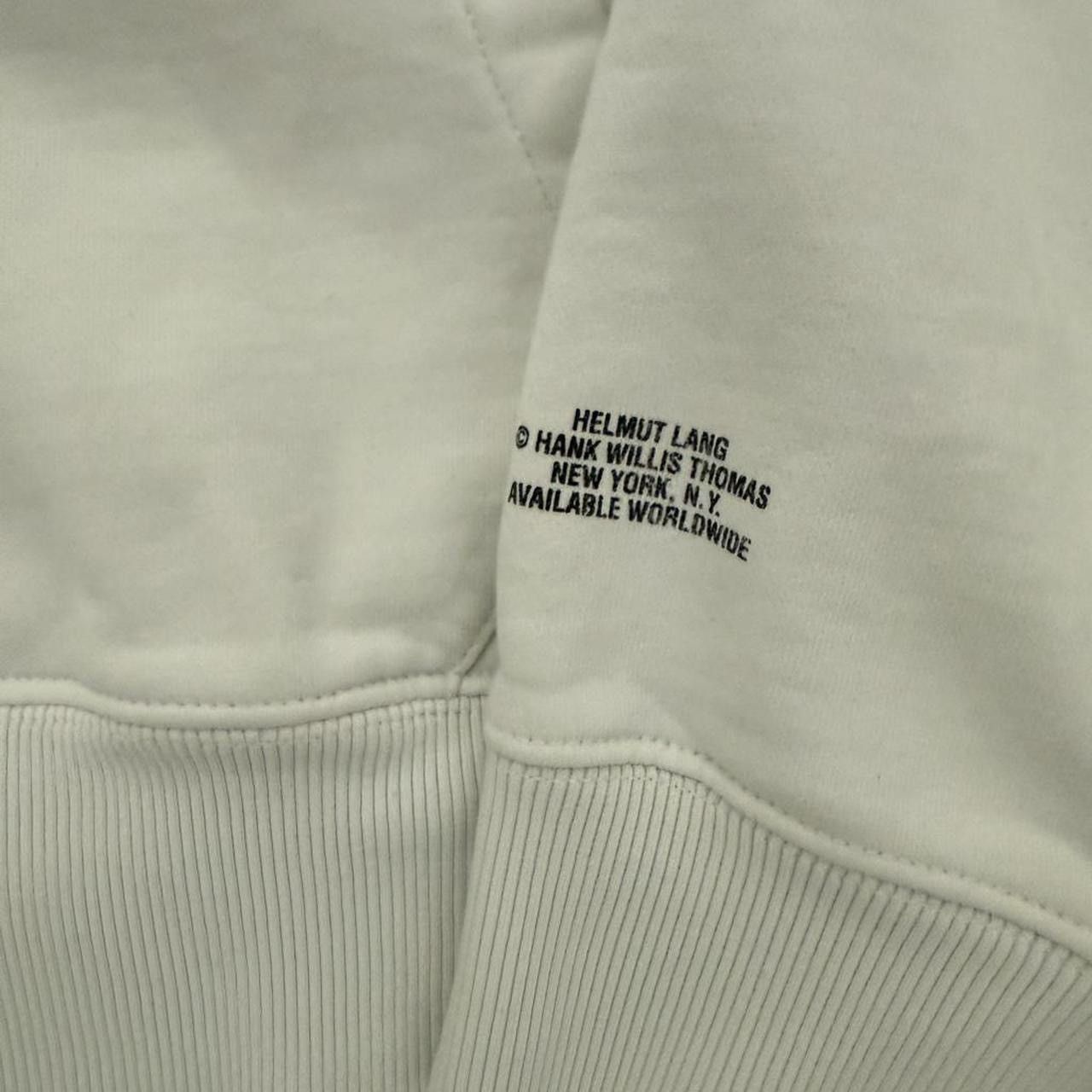 Helmut Lang Helmut Lang HWT lent hoodie chalk white. Men's size Medium. Size US M / EU 48-50 / 2 - 7 Thumbnail