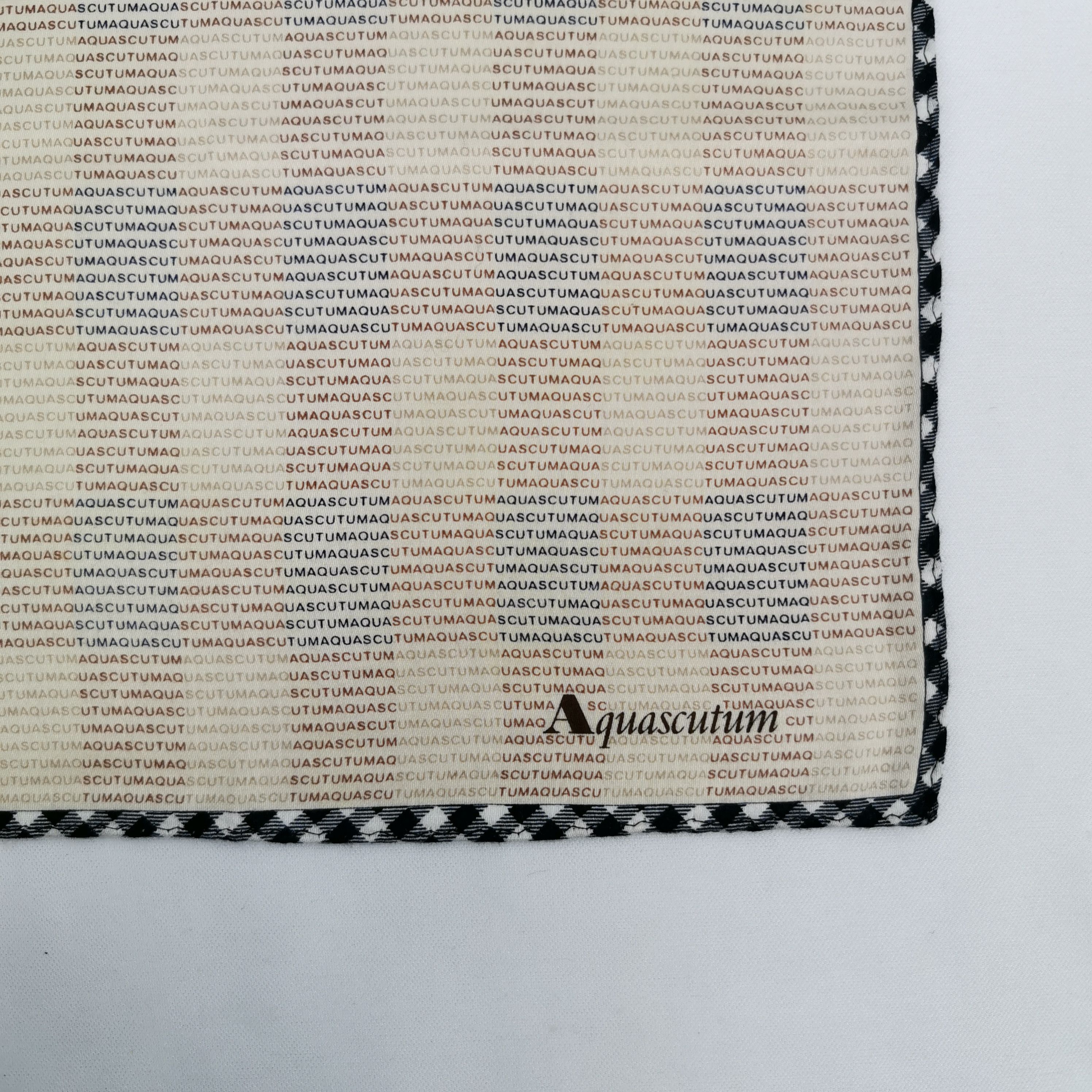 Aquascutum Vintage Aquascutum Handkerchief Pocket Square Bandana Size ONE SIZE - 3 Thumbnail