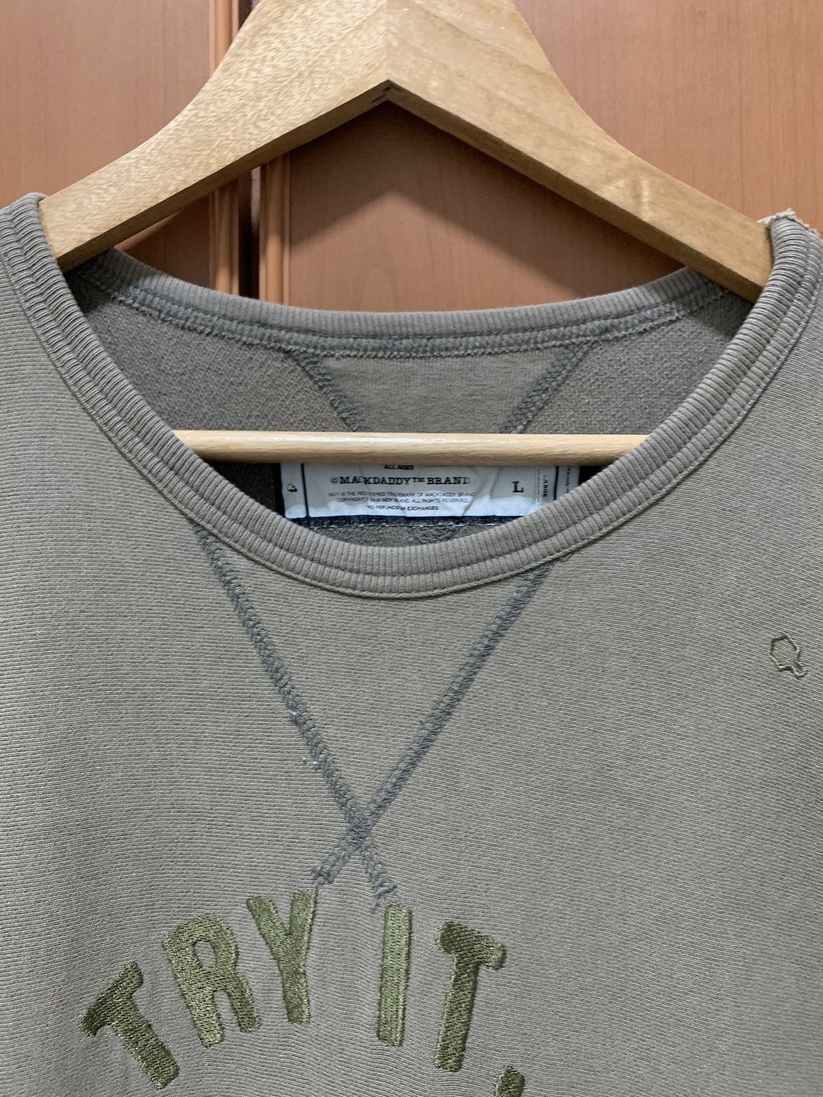 Japanese Brand 🔥🔥🔥Japanese Brand MackDaddy Sweatshirt Size US L / EU 52-54 / 3 - 5 Thumbnail