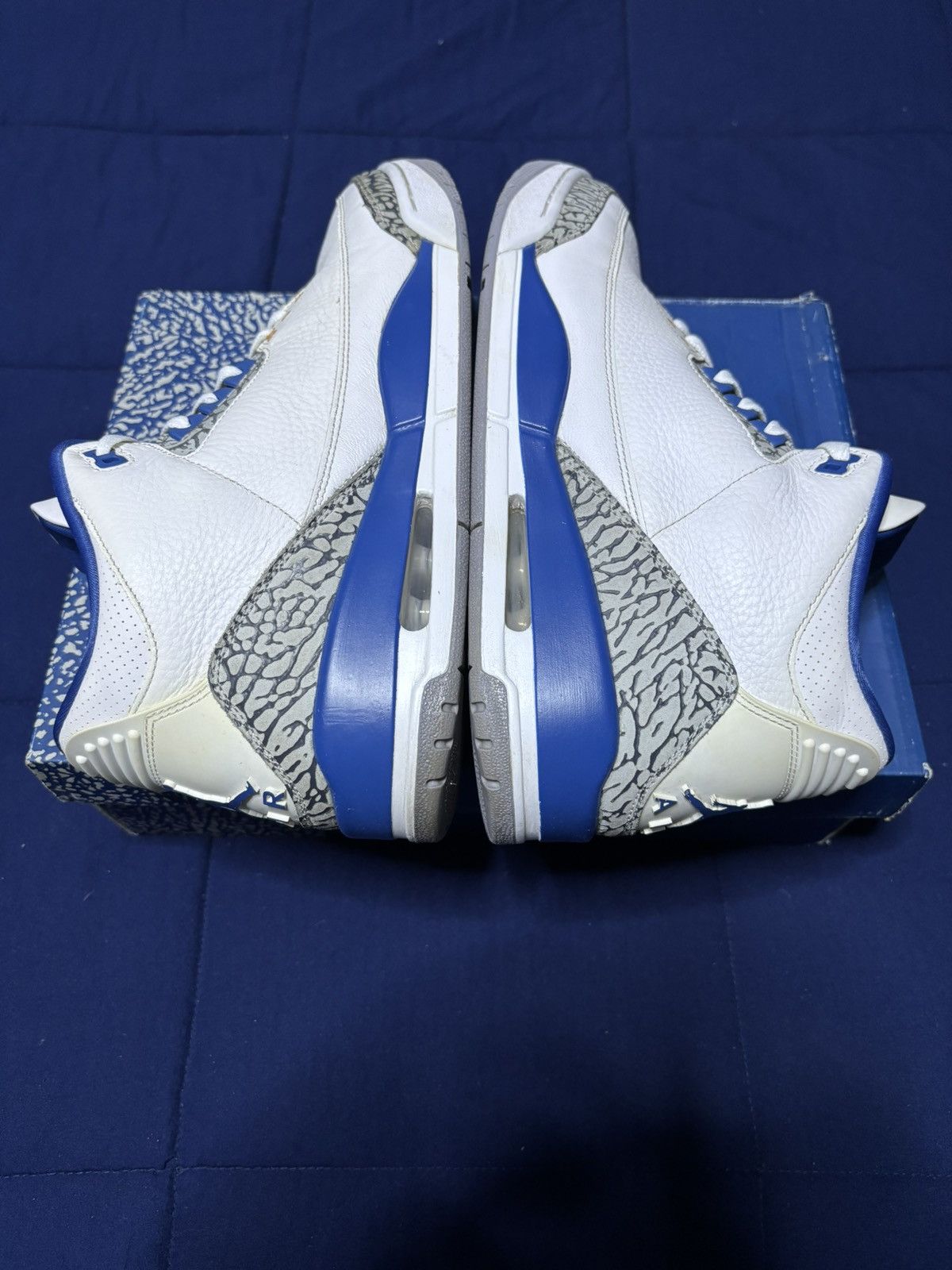 Jordan Brand Jordan 3 Retro Washington Wizards 2023 Size 12 Size US 12 / EU 45 - 2 Thumbnail