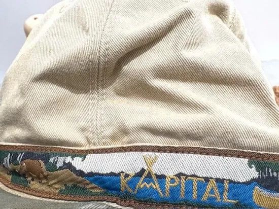 Kapital Kapital Murachino Brimfield Cap NAVAJO BOAT Size ONE SIZE - 2 Thumbnail