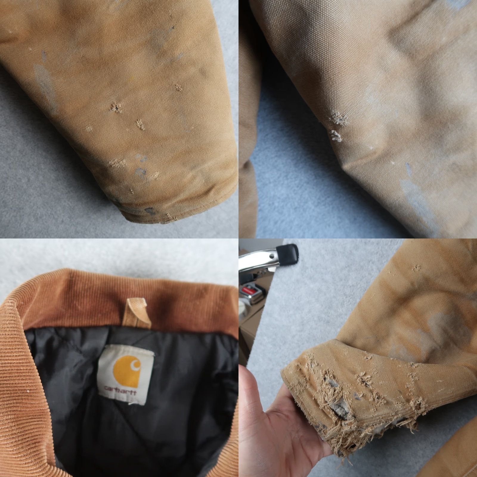 Carhartt VINTAGE Carhartt Jacket Men L/XL Brown Arctic Quilt Lined Chore Coat Size US L / EU 52-54 / 3 - 8 Thumbnail