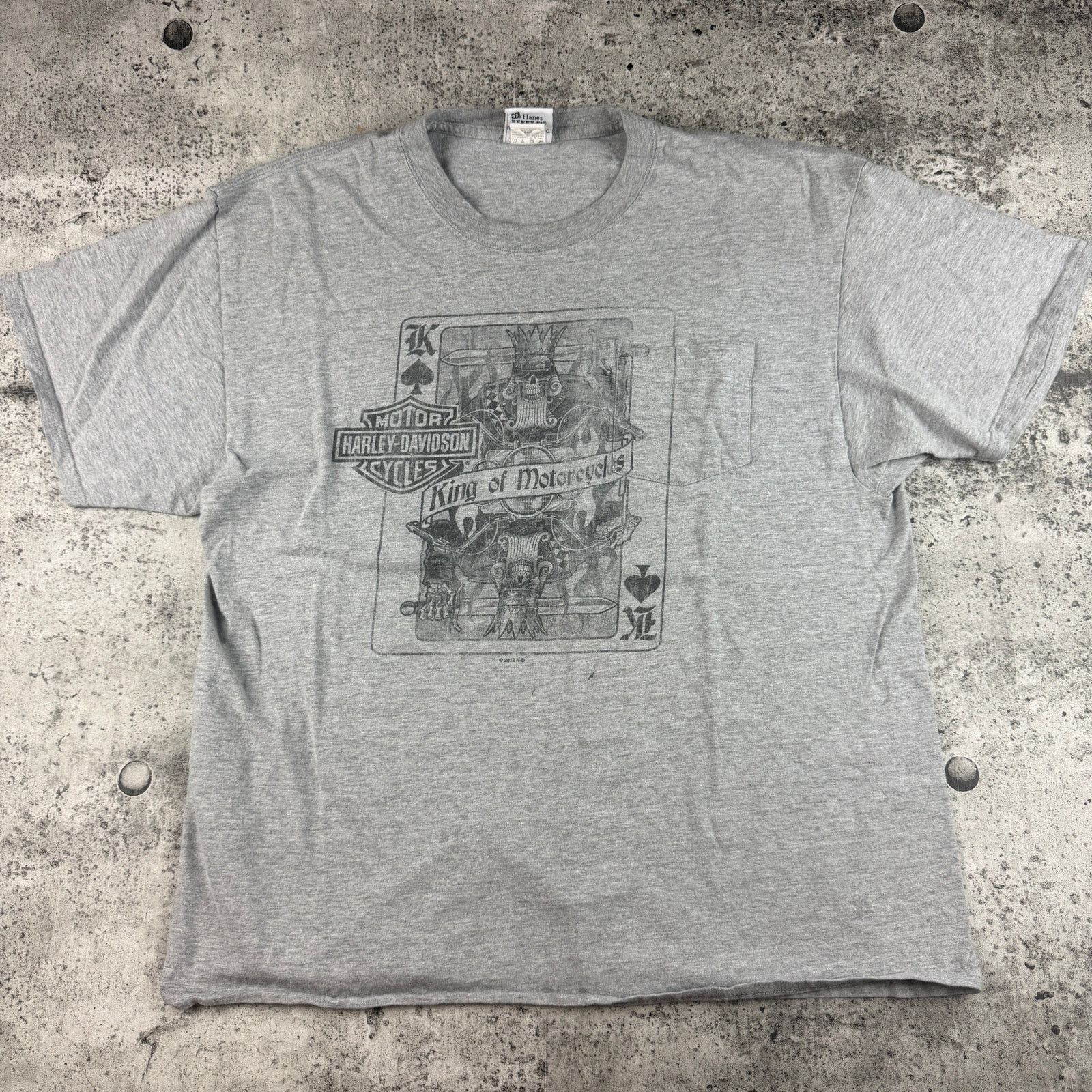 Harley Davidson Harley Davidson King of Motorcycles Xenia Ohio Size XL Size US XL / EU 56 / 4 - 1 Thumbnail