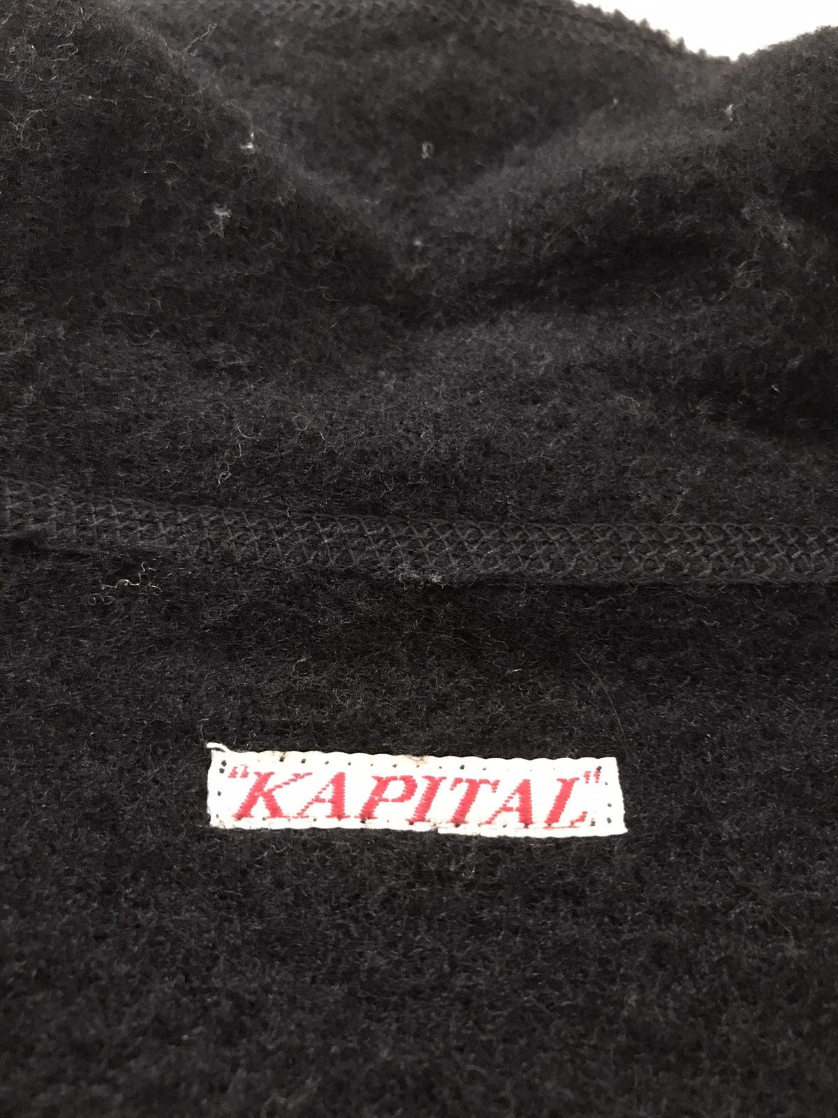 Kapital Kapital Black Wool Coat jacket Size US S / EU 44-46 / 1 - 2 Thumbnail