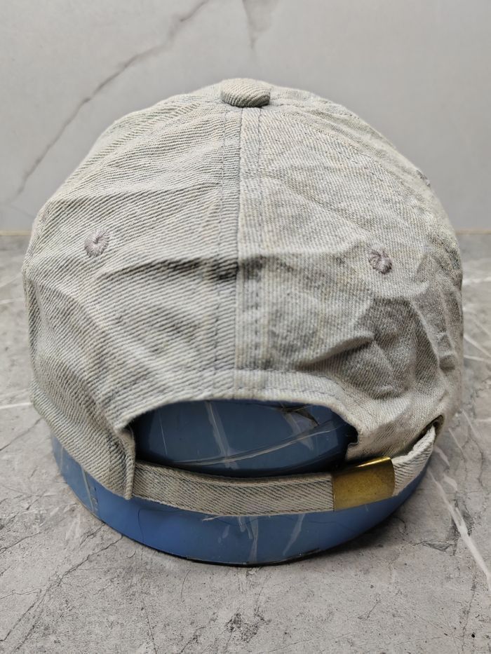 Japanese Brand Vintage Distressed Denim Style Cap Hat Size ONE SIZE - 4 Thumbnail