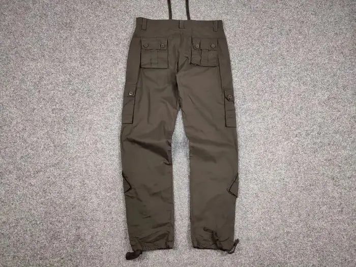 Hysteric Glamour Vintage If Six Was Nine style flared Baggy Cargo Pants Y2K Size US 32 / EU 48 - 4 Thumbnail