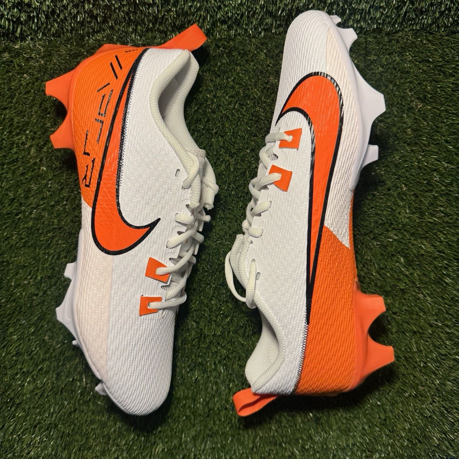 Nike Size 12 - Nike Vapor Edge Speed 360 2 White Orange Size US 12 / EU 45 - 3 Thumbnail