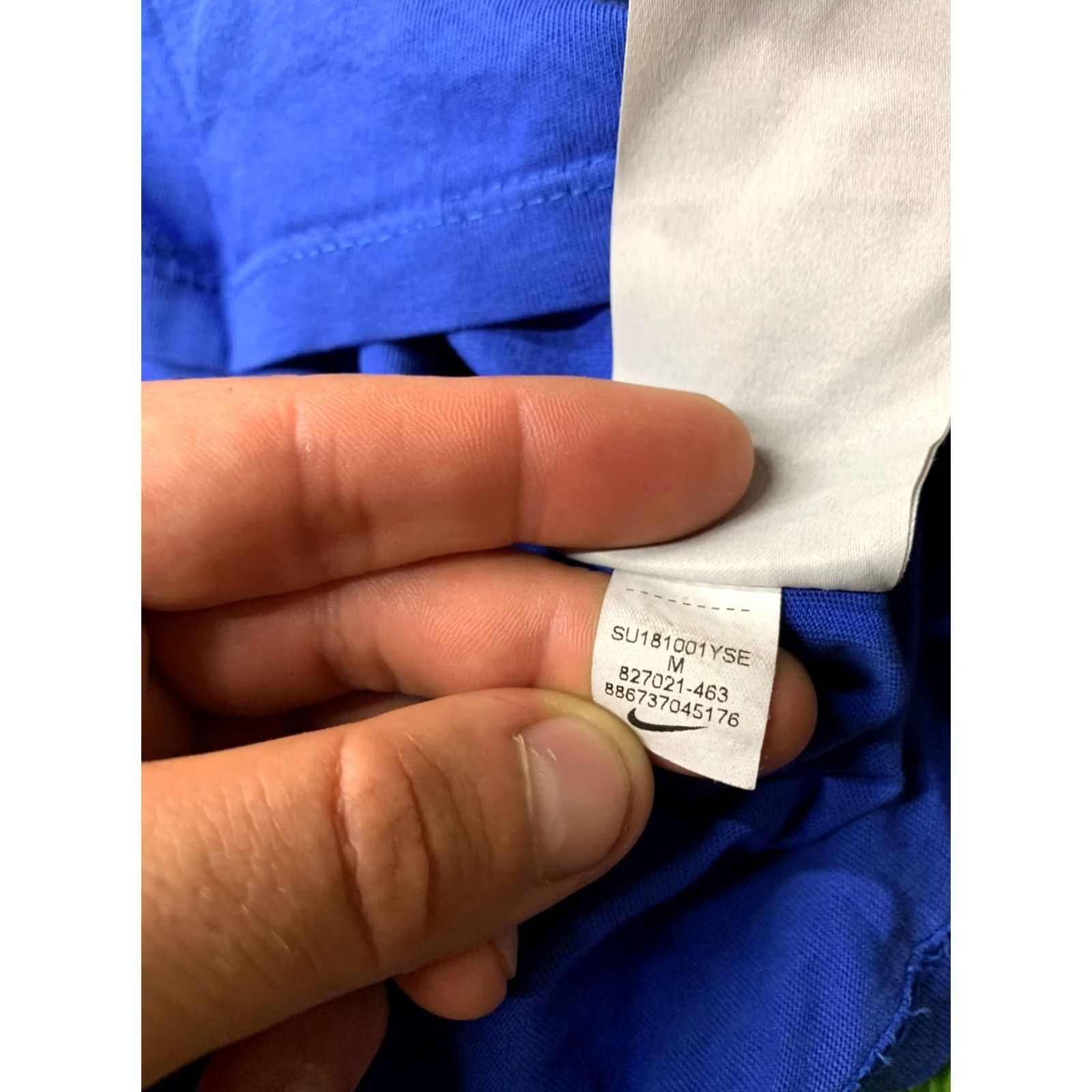 Nike Nike Club Embrd Original Men Casual Shirt T-Shirt Tee Jersey M 827021-463 Blue Nike Tee Mens Regular Short Sleeve Cotton 2018 Size US M / EU 48-50 / 2 - 6 Thumbnail