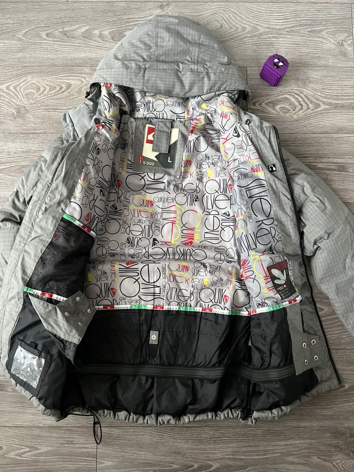 Quiksilver Quicksilver Waterproof Tech Utility Ski Goose Down Jacket Size US L / EU 52-54 / 3 - 18 Thumbnail