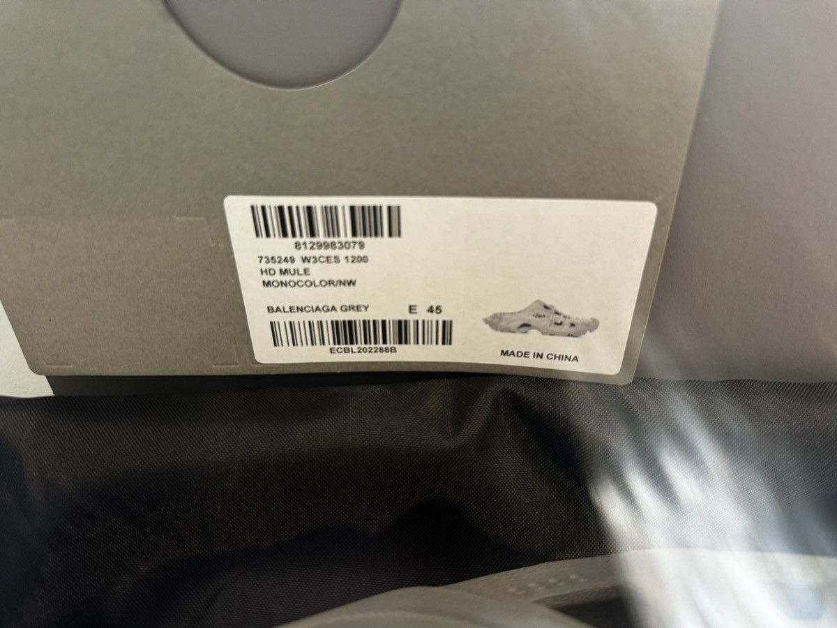 Balenciaga Balenciaga Slides HD Mule Eu45 Size US 12 / EU 45 - 8 Thumbnail