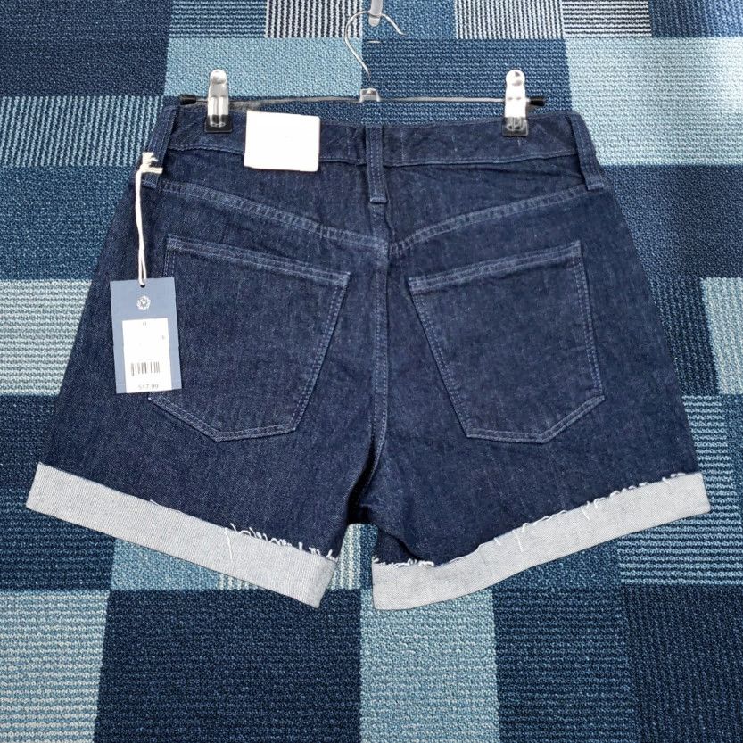 Vintage VINTAGE Universal Thread Shorts Women Slim Blue Denim 0/25R Midi Cut-Off Stretch Pockets Cuffed Casual Facilities Womens Size 27" / US 4 / IT 40 - 1 Thumbnail