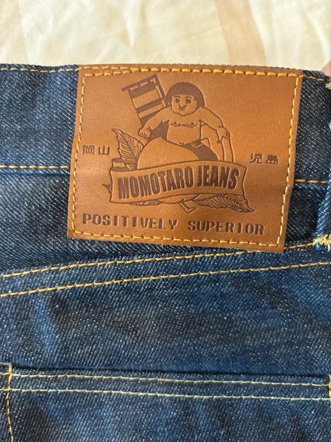 Momotaro Jeans Momotaro Jeans - Raw Selvedge Indigo Demin Size US 33 - 2 Thumbnail