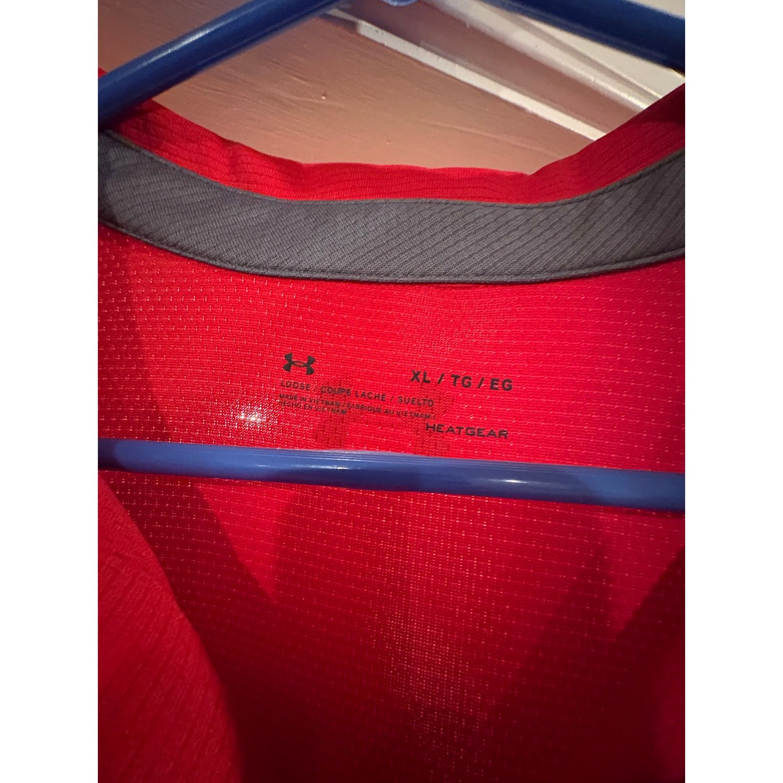 Under Armour Under Armour Men’s HeatGear Polo Shirt – XL – Red Size US XL / EU 56 / 4 - 5 Thumbnail