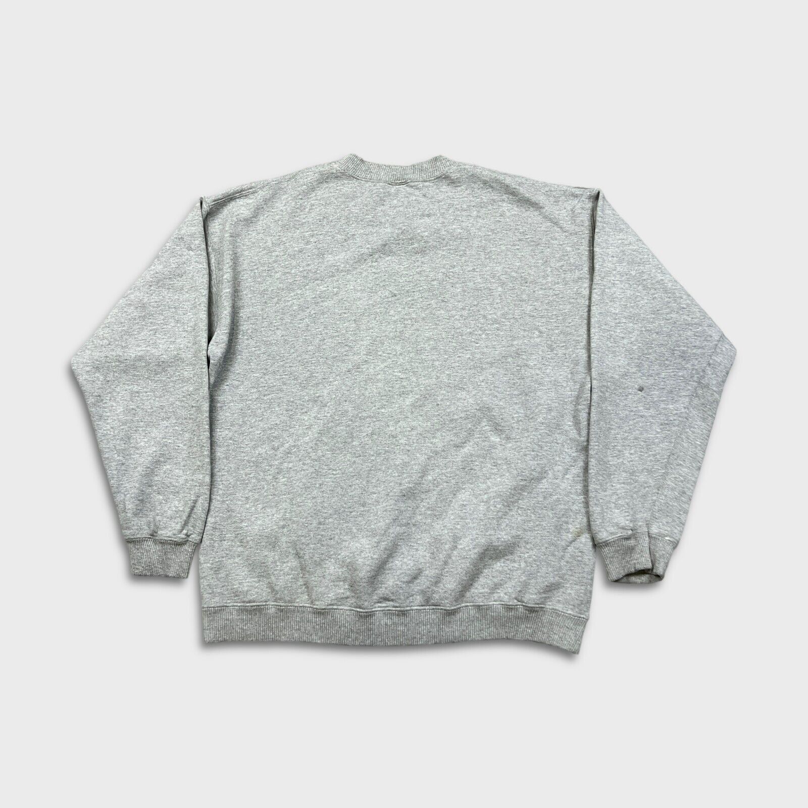 Nike × Vintage Nike Sweatshirt Large Center Swoosh Box Logo Distressed 90s Size US L / EU 52-54 / 3 - 4 Thumbnail