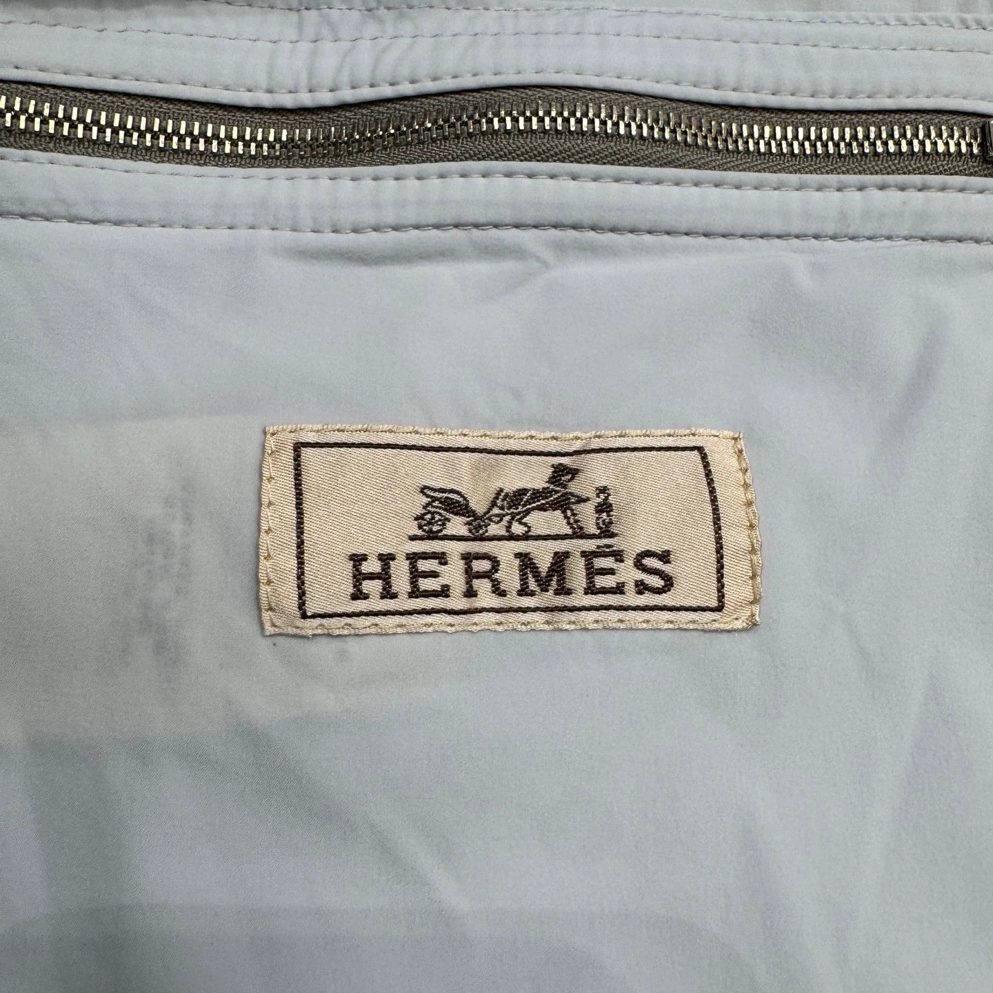 Hermes Hermes blue gray check jacket 46 Size US S / EU 44-46 / 1 - 2 Thumbnail