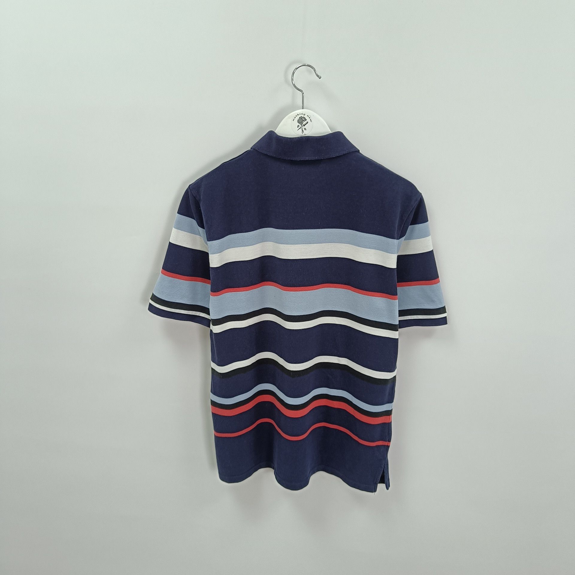 Vintage Yves Saint Laurent Striped Polo Shirt Size US M / EU 48-50 / 2 - 8 Thumbnail