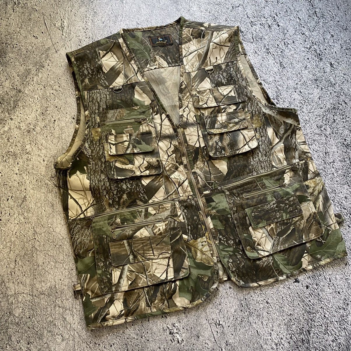 Japanese Brand Vintage Real Tree Camo Vest Multi Pocket Size US M / EU 48-50 / 2 - 5 Thumbnail