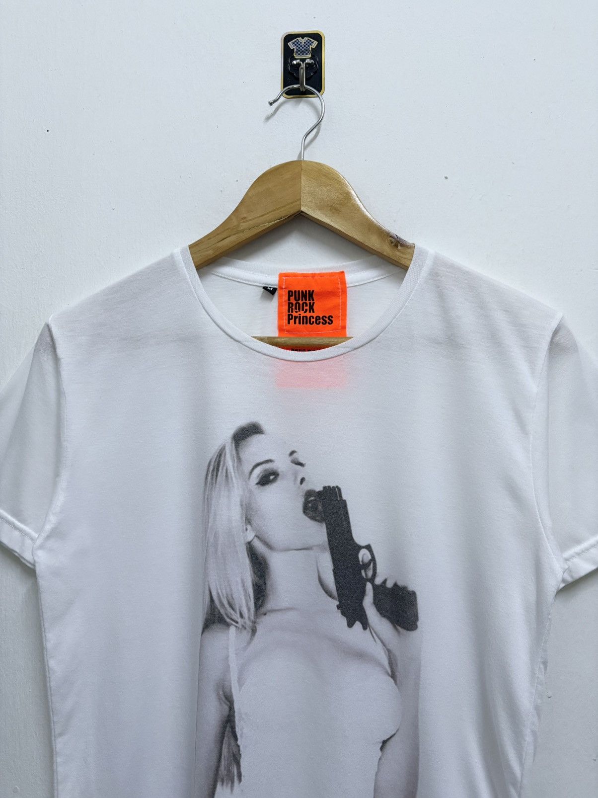Hysteric Glamour 2000's Punk Rock Princess / HG - Angie The Wanted T-Shirt Size US S / EU 44-46 / 1 - 3 Thumbnail