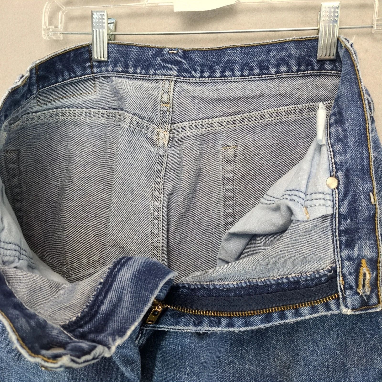 Wrangler Vtg 80s-90s Wrangler Blues Jeans Men's 32x31 100% Cotton Size US 32 / EU 48 - 10 Thumbnail
