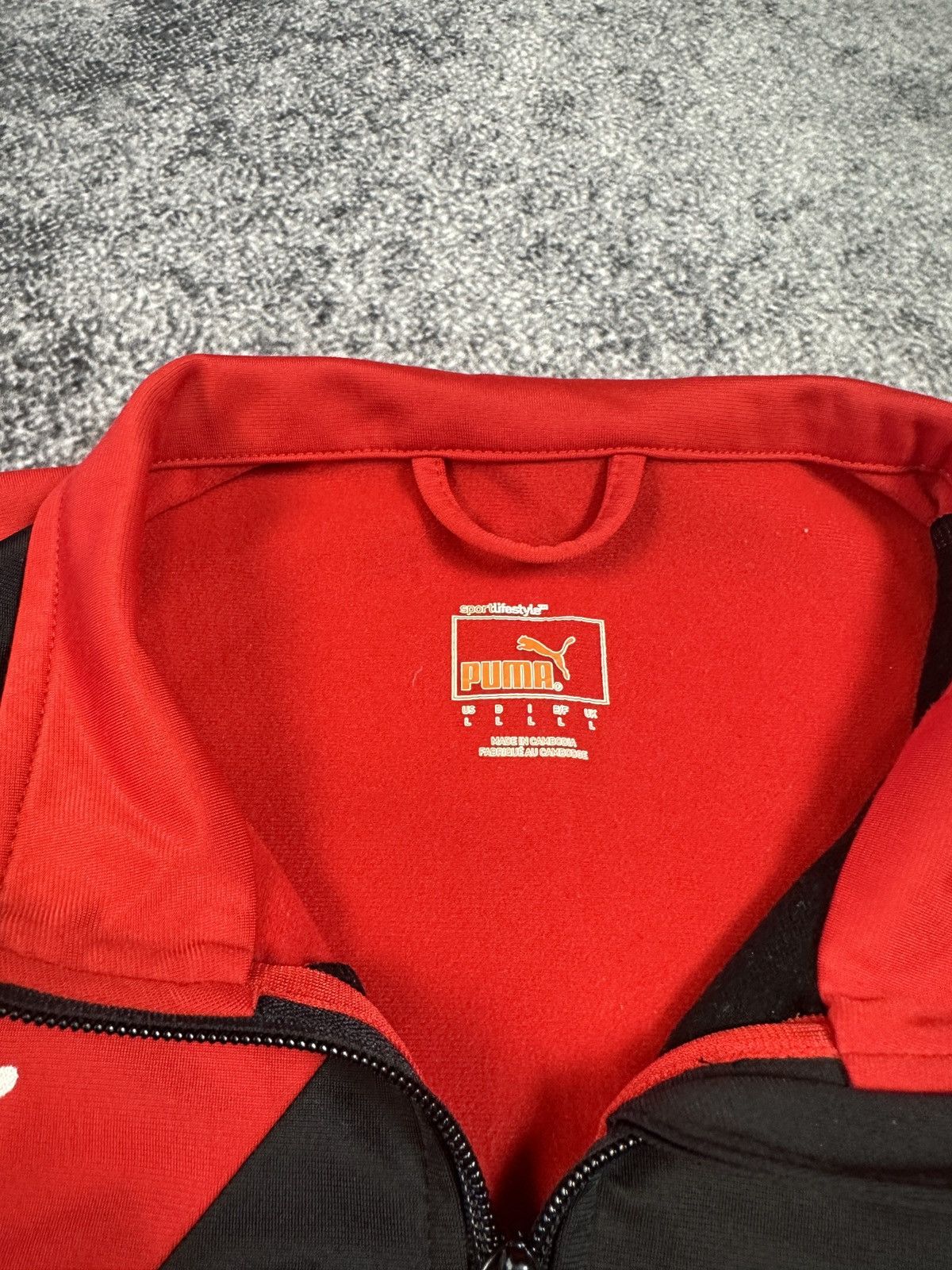 Puma × Vintage Vintage Puma Rotherham Soccer Jacket Streetwear Casual USA L Size US L / EU 52-54 / 3 - 3 Thumbnail
