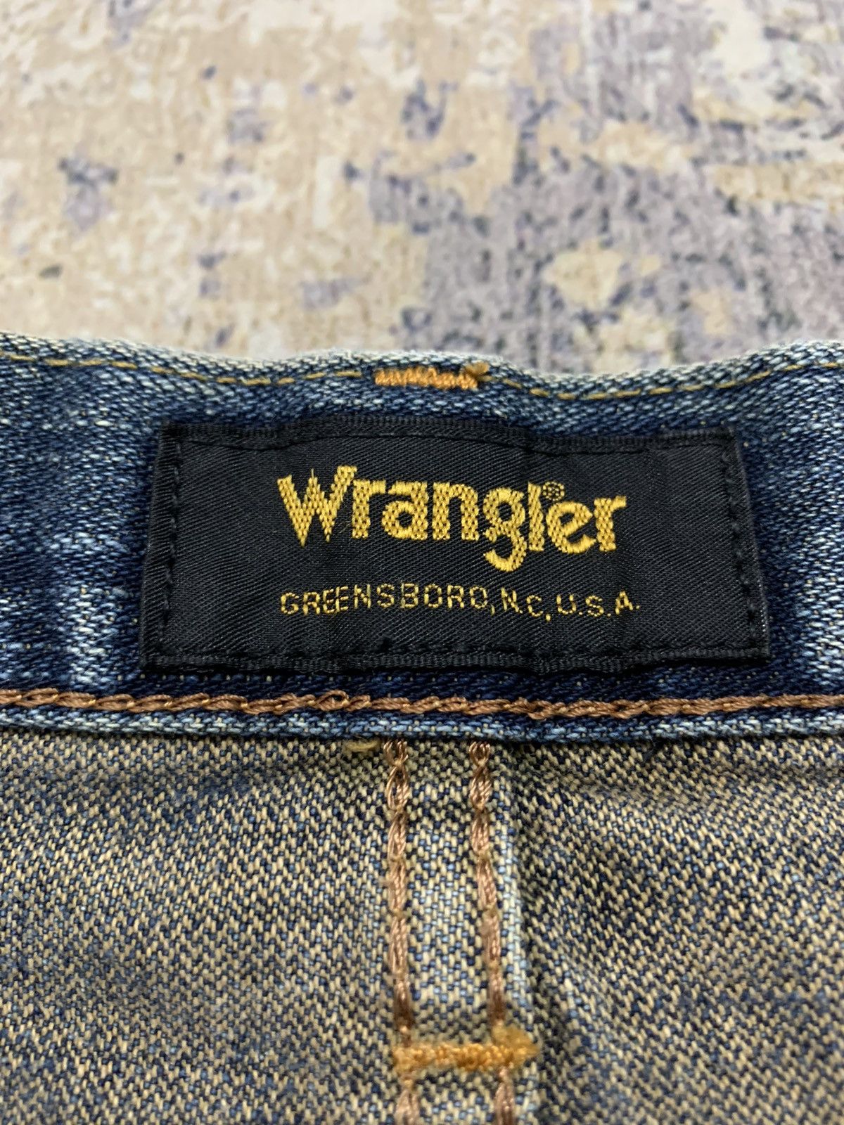 Wrangler Vintage Wrangler Distressed Denim Baggy Jeans 31x30 Size US 31 - 14 Thumbnail