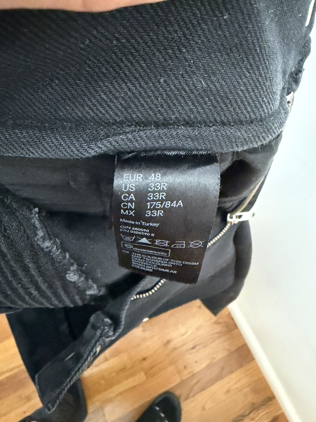 H&M × Isabel Marant Isabel Marant x H&M Pour Biker Denim Jeans Size US 33 - 8 Thumbnail