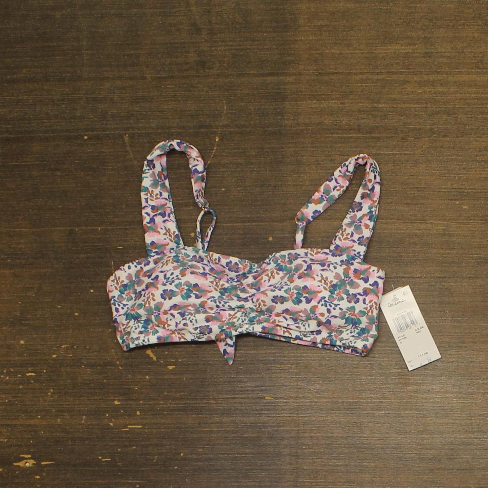 Other Nwt Raisins Bralette Bikini Top N711109 Purple Multi S Size ONE SIZE - 1 Thumbnail