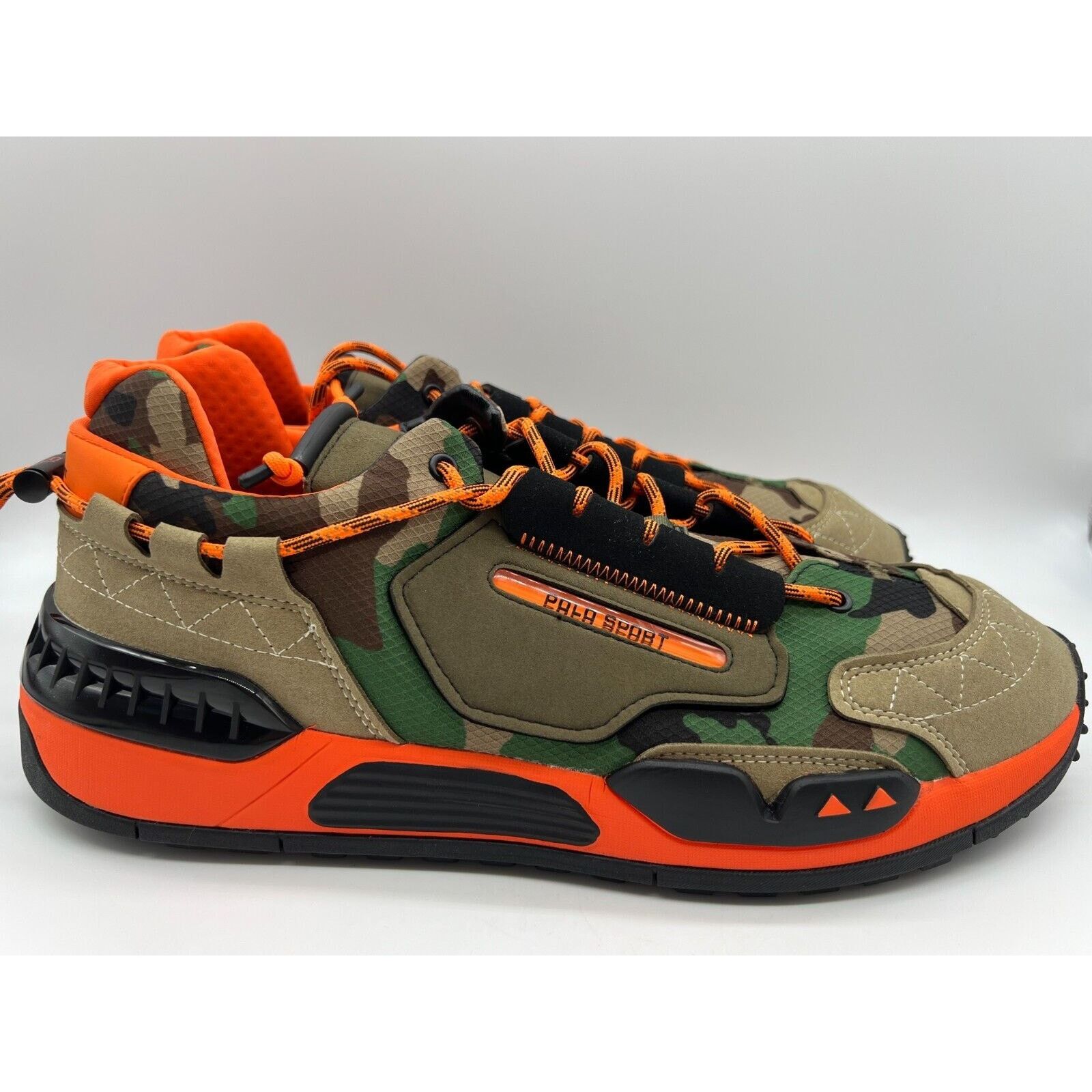 Polo Ralph Lauren Polo Ralph Lauren Sport Men s Camo Tan Orange Shoes Size 14 Grailed