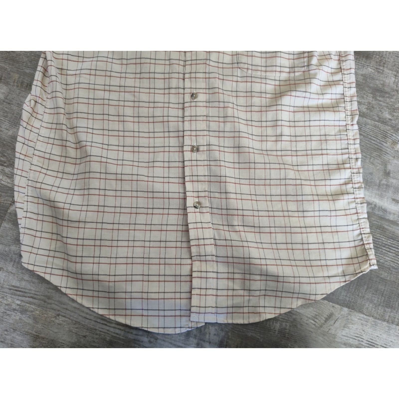 Vintage Vintage 60s 70s Arnie Button Up Plaid Shirt USA Made Mens L Single Needle Tailoring Button-Up Collared Shirt USA Made Size US L / EU 52-54 / 3 - 7 Thumbnail