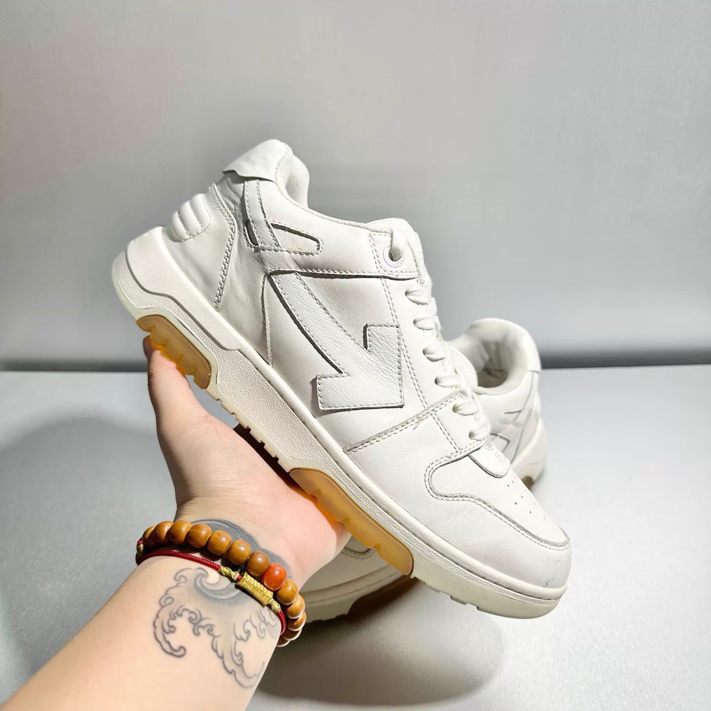 Off-White Off-White pure white low-top sneakers 44 EU like new Size US 11 / EU 44 - 8 Thumbnail