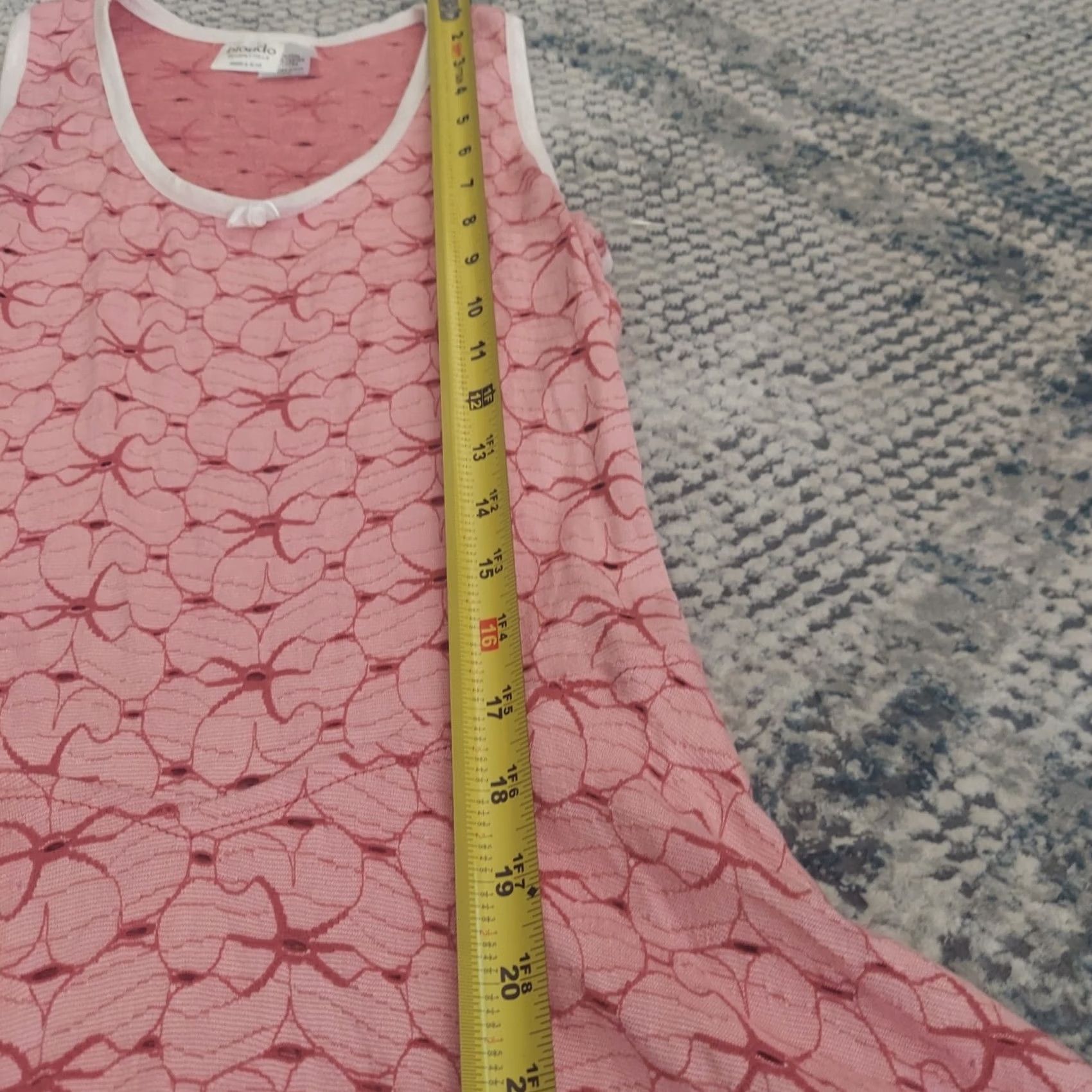 Vintage Biondo Beverly Hills Dress Women's Sleeveless Pink S Maxi Long Casual Party/Cocktail Formal Redefined 90s (none) Size S / US 4 / IT 40 - 6 Thumbnail