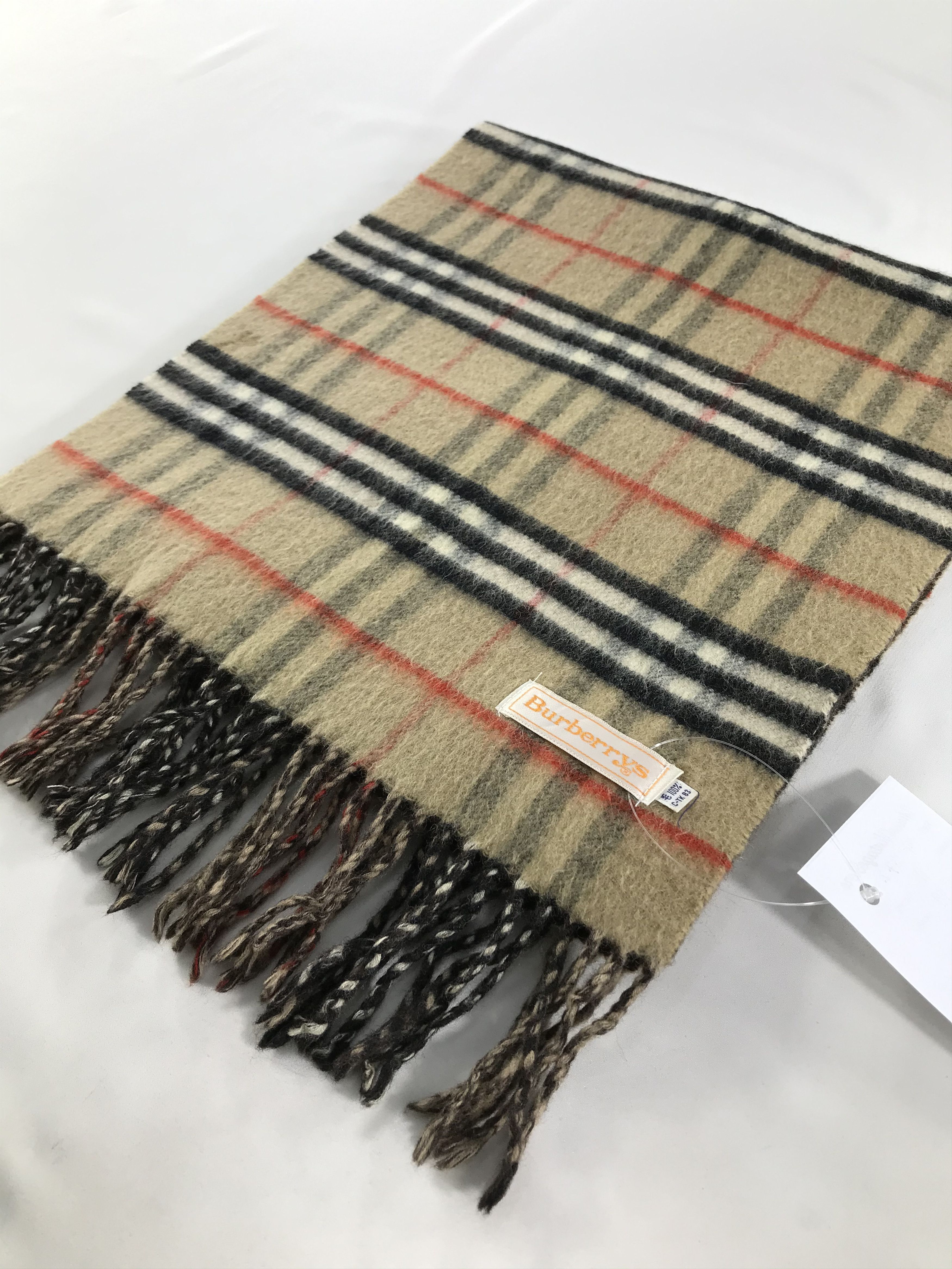 Burberry Vintage Burberry Scarf/Muffler/Neckwear MF1372 Size ONE SIZE - 3 Thumbnail