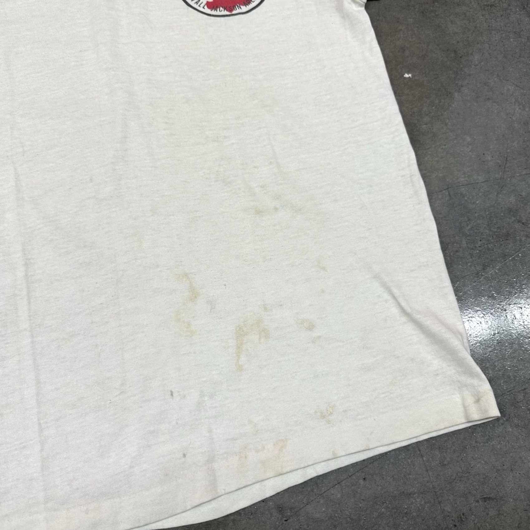 Vintage VINTAGE Camp Shenandoah Council Ringer T Shirt White Red Men’s Large USA Shirt Adult L Red Graphics Print 1970s 1970-1979 USA Art Retro Grunge Size US L / EU 52-54 / 3 - 3 Thumbnail