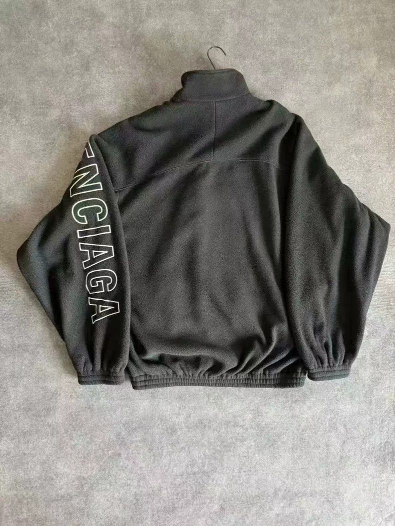 Balenciaga Balenciaga New large letter polar fleece coat Size US S / EU 44-46 / 1 - 2 Thumbnail