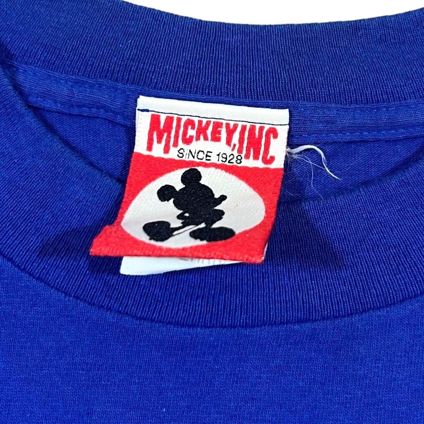 Disney VINTAGE 90s Mickey Inc. WALT DISNEY WORLD Souvenir Graphic T-Shirt XL Blue Men's T-Shirt Size US XL / EU 56 / 4 - 4 Thumbnail