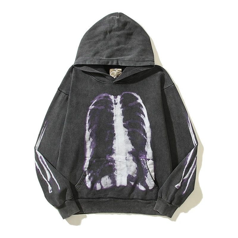 Japanese Brand × Vintage Bone Printed Hooded Size US M / EU 48-50 / 2 - 1 Thumbnail