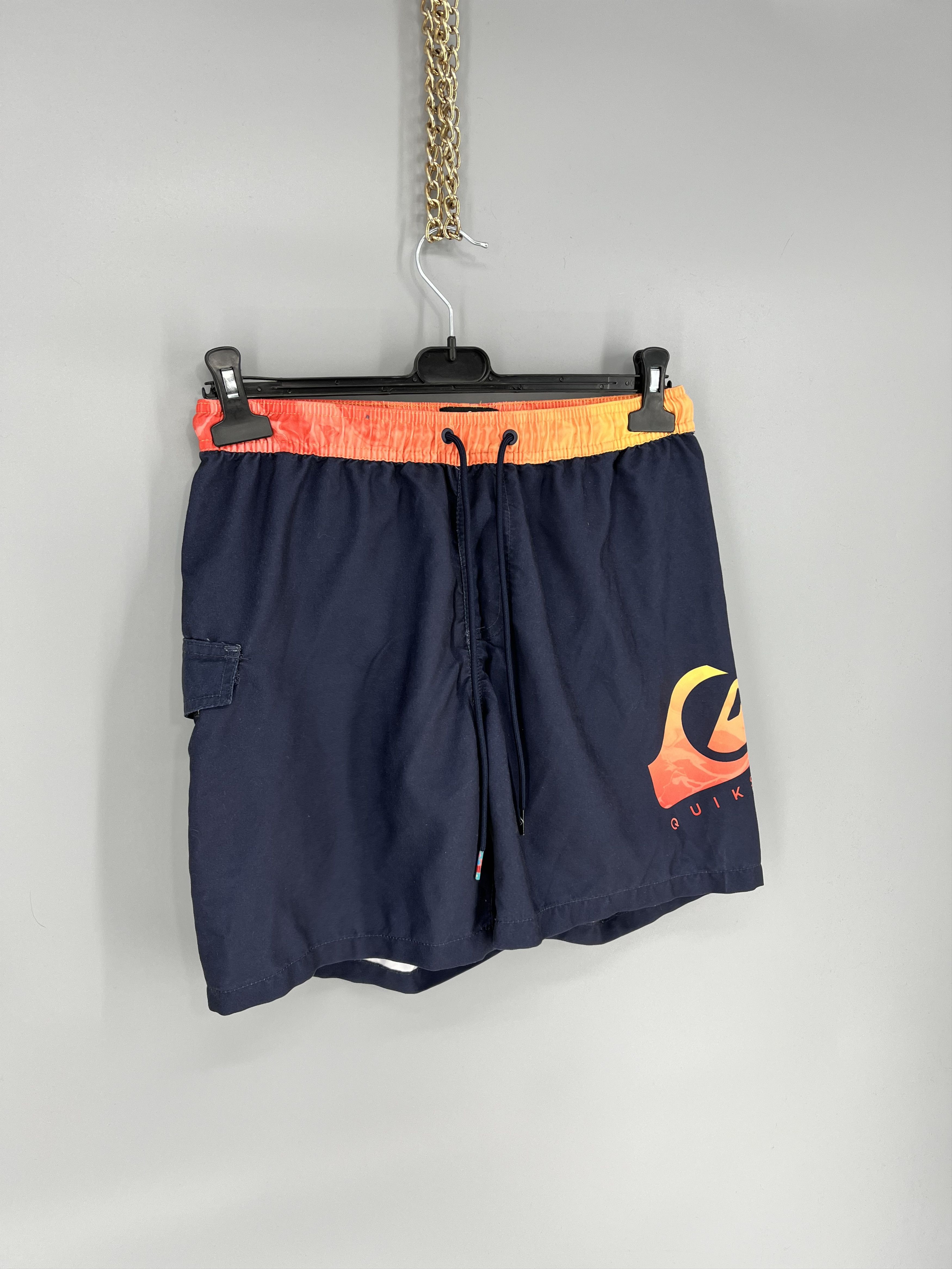Quiksilver Vintage Quiksilver Shorts Big Logo Y2K Style 90s Surfing Size US 30 / EU 46 - 2 Thumbnail