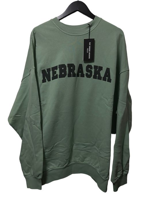 Raf Simons DS Raf simons nebraska crewneck sweatshirt Grailed