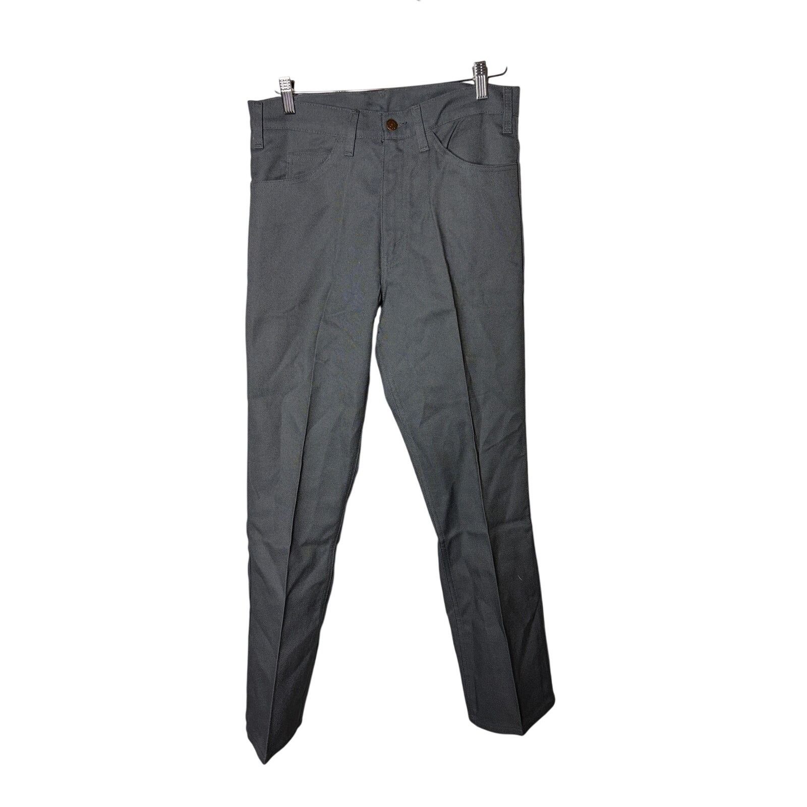 Levi's Vintage 70s Levi’s Sta-Prest Grey Dress Retro Pants 32x30 Size US 32 / EU 48 - 1 Thumbnail