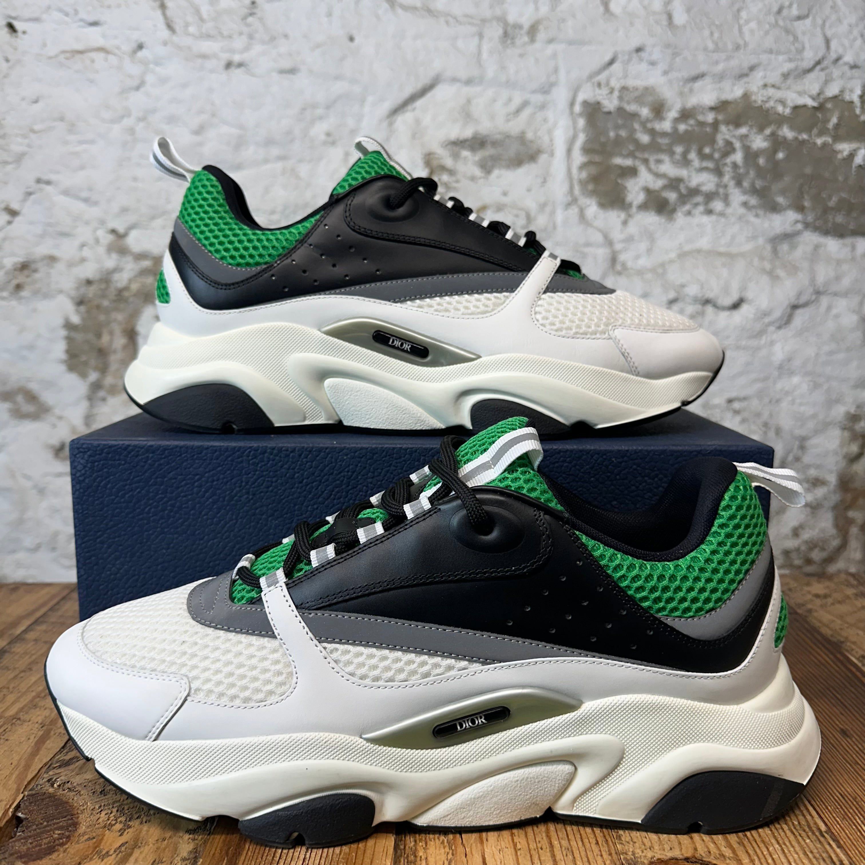 Dior Dior B22 Green Black White Sneaker Sz 14 (47) Size US 14 / EU 47 - 1 Thumbnail