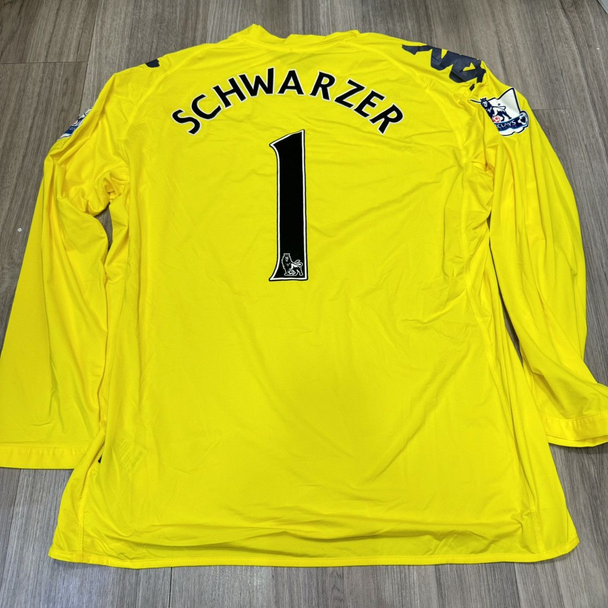 Kappa Fulham 10/11 player issue goalkeeper shirt #1 Schwarzer(bnwt Size US XXL / EU 58 / 5 - 2 Thumbnail