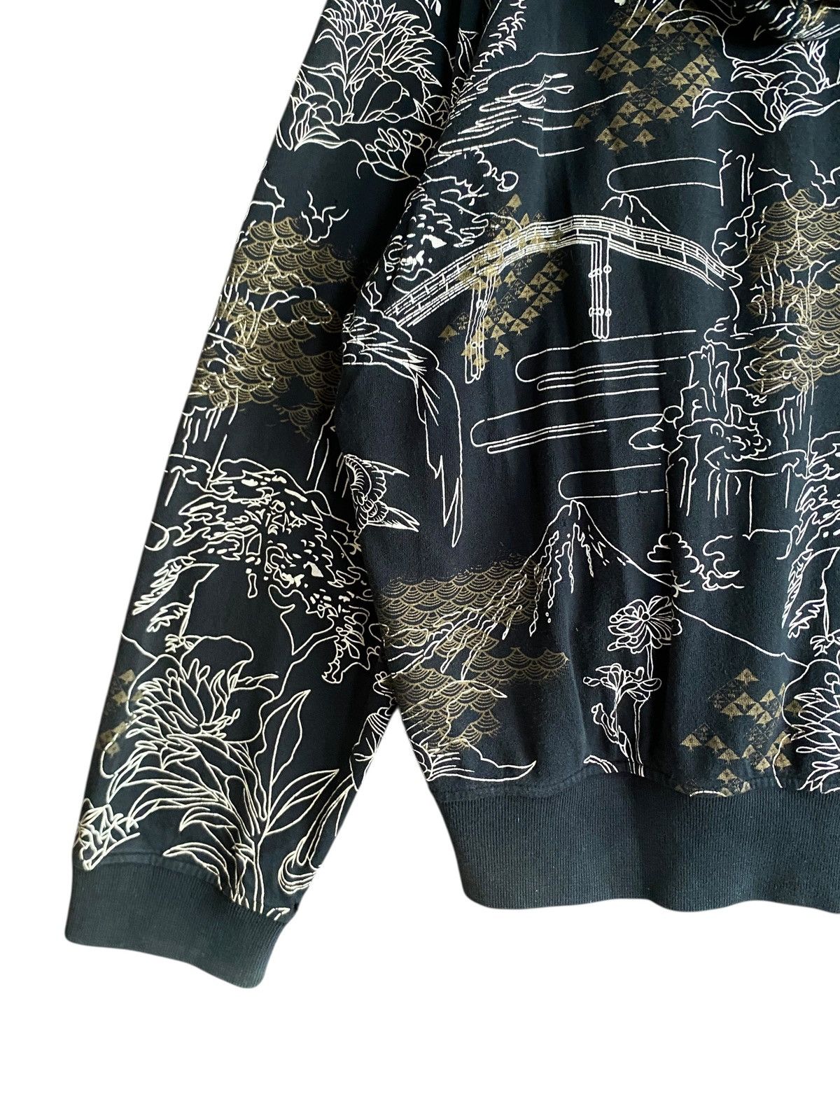LRG Rare Design Vintage Brand LRG Full Print Zipper Hoodie 2000s Size US L / EU 52-54 / 3 - 7 Thumbnail