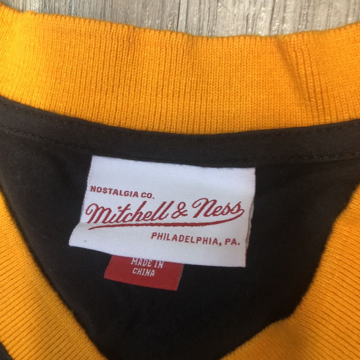 Mitchell & Ness Houston Dynamo FC Mitchell & Ness Tee Size US XL / EU 56 / 4 - 6 Thumbnail