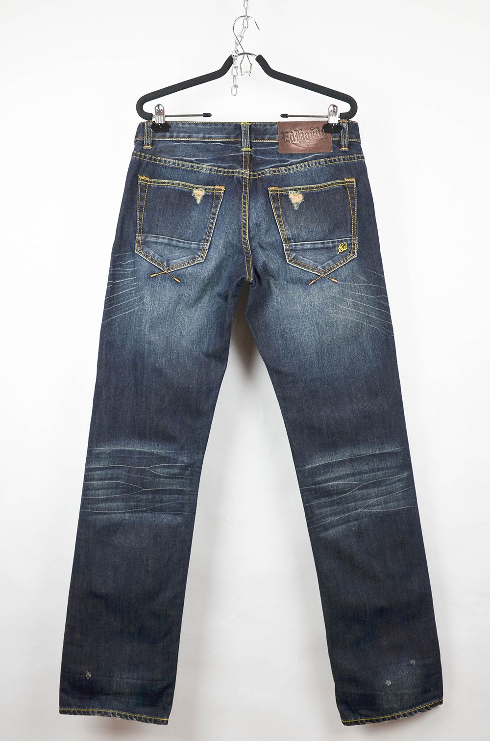 Ed Hardy ED HARDY Distressed Jeans - 32 Size US 32 / EU 48 - 2 Thumbnail