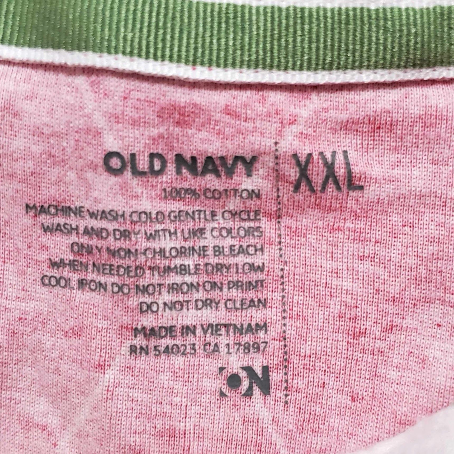 Old Navy Old Navy Womens Argyle Print Polo Shirt 2XL Polo Golf 6 Button XXL Multicolor Women Size XXL / US 16-18 / IT 52-54 - 2 Thumbnail