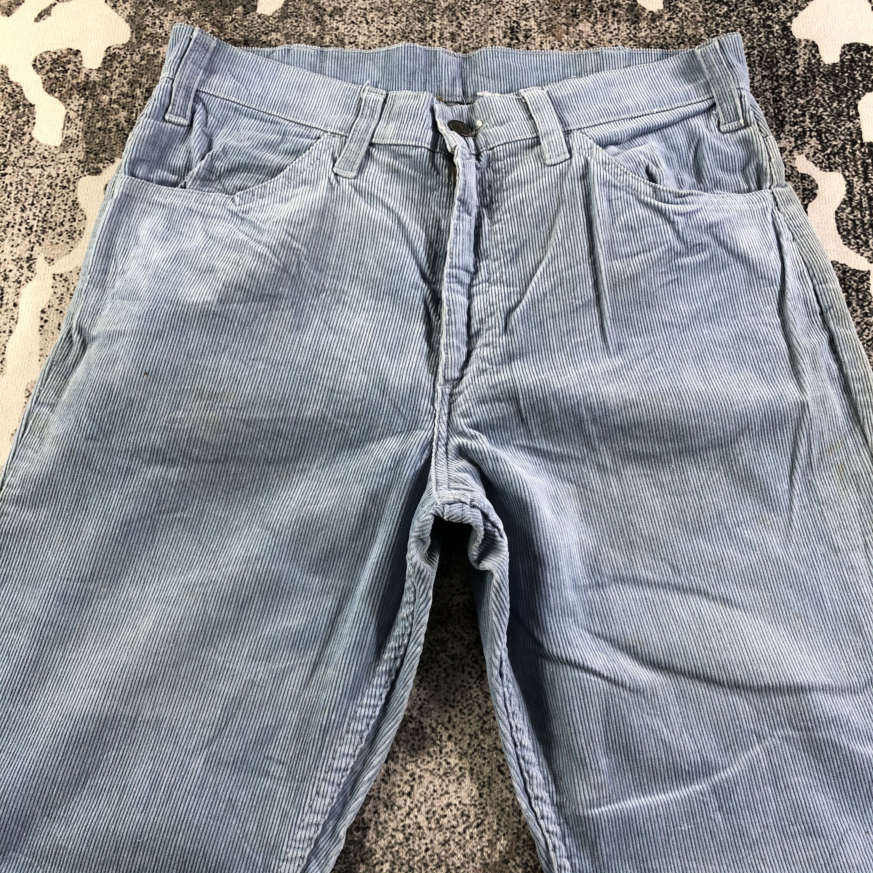 Levi's Vintage 80s Levis 646 Jeans Flare Denim KJ2395 Size US 29 - 3 Thumbnail