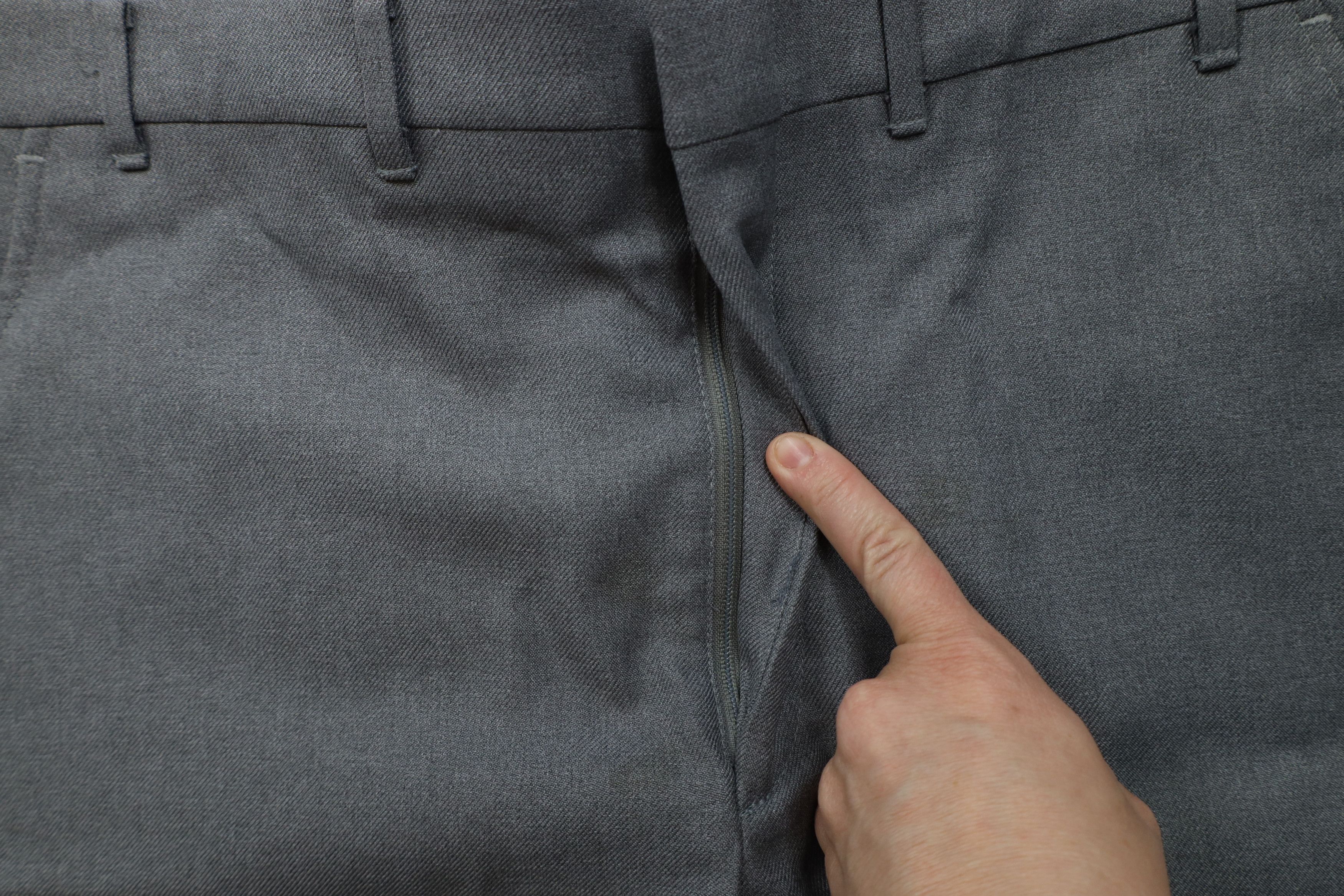 Vintage Vintage 70s Streetwear Knit Bell Bottoms Chino Pants Gray Size US 40 / EU 56 - 6 Thumbnail